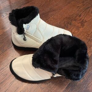 White Winter Boots